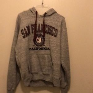 A men’s hoodie